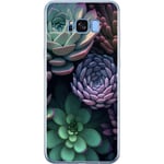 Samsung Galaxy S8+ Läpinäkyvä Puhelinkotelo Taklök grön