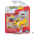 Pokémon battle figures 3 pack! Includes Jolteon and Wooloo