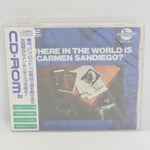 WHERE IN THE WORLD IS CARMEN SANDIEGO Brand NEW PC Engine CD 8216 pe