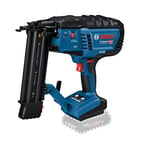 Bosch Professional 18V System cloueur à bois sans-fil GNH 18V-50 M (modes coup par coup/rafale, clous utilisables : 16-54 mm, 18 ga (1,2 mm), inclinaison du chargeur 0°, sans batterie ni chargeur)