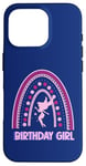 Coque pour iPhone 16 Pro Fée d'anniversaire arc-en-ciel mignonne fée anniversaire fille