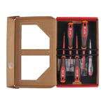 Milwaukee 5 Piece TRI-LOBE VDE SL/PZ Screwdriver Set with Voltage Tester