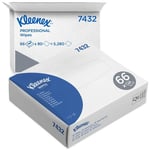 Ansiktsservett KLEENEX ask 80/fp 66frp