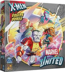 Asmodee - CMON - MARVEL UNITED - X-Men : Equipe Dorée - Jeux de Société - Jeux de Cartes - Jeu Coopératif - Pour Adultes et Enfants à partir de 14 ans - 1 à 4 joueurs - Version française