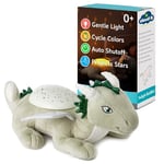 Cloud B Calming Nightlight Star Projector | Gentle Brightness | 3 Colors | 3 Constellations | Auto-Shutoff | Twilight Buddies Dragon