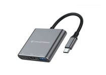 LevelOne Conceptronic DONN18G 3-in-1 USB 3.2 Gen 1 Docking Station; HD