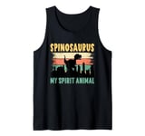 Spinosaurus My Spirit Animal Funny Dinosaur Lovers Tank Top