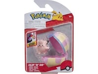 Coffret Pokemon Pokeball - Mélofée Et Sa Soin Ball Rose - Soinball - Clip 'N' Go