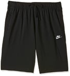 Nike M NSW Club Short JSY Sport Shorts - Black/(White), x-Large-T