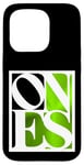 Coque pour iPhone 15 Pro Motif vert vieilli « One of Them Ones »