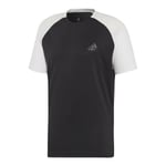 T-shirt à manches courtes homme Adidas CLUB C/B TEE DU0873 Noir