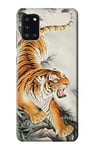 Chinese Tiger Brush Painting Case Cover For Samsung Galaxy A31