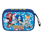 Lexibook, Sega Sonic The Hedgehog, Enceinte Portable Bluetooth, sans-Fil, USB-C, Carte SD/TF, Batterie Rechargeable, Bleu, BT018SN