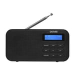 Denver DAB-42 DAB+/FM radio, svart