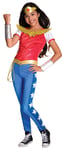 Rubie's Official DC Super Hero Girl's Wonder Woman Deluxe Costume, Kids Fancy Dr