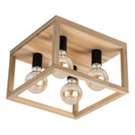 BRITOP LIGHTING Taklampe Britop Kago Oljet Eik 25X36X36Cm