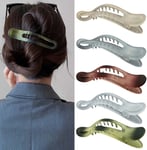 Large Hair Clips Women，Large Hair Claw clip for thick Hair Duckbill Hairpin, 