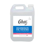 GLOSS- Bicarbonate de soude gel- nettoie, dégraisse et détache - formule concentrée- Formule naturelle - 5L - Fabrication Française