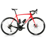 Moda Vivo Disc 105 Ksyrium 30 Carbon Road Bike - Red / Black XSmall 49cm Red/Black