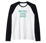 National Parks Addict Scenic Style Raglan Baseball Tee