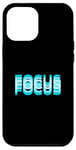 iPhone 12 Pro Max Blue FOCUS Blue Graphic Case