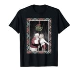 Dolly Parton Kissing Santa Clause T-Shirt