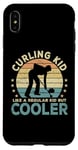 Coque pour iPhone XS Max Curling Curler pour enfants Funny Curling