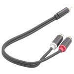 Male Cable to  Female Audio Cable 2  Male Splitter Aux Cable for  PC5636