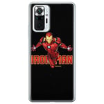 ERT GROUP Coque de téléphone Portable pour Xiaomi REDMI Note 10 Pro Original et sous Licence Officielle Marvel Motif Iron Man 030 Parfaitement adapté à la Forme du téléphone Portable, Coque en TPU