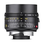 Leica Summilux-M 35mm f/1.4 ASPH Svart Vidvinkel. Filterfatning E46, 2022 model