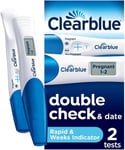 Clearblue Pregnancy 1 Digital Test and 1 Visual Test Kit