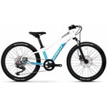 Barncykel Ghost Kato 20 Full Party Pearl White/Bright Blue Glossy 20 2025