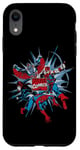 iPhone XR Marvel Comics Falcon Hawkeye Black Widow Spider-Man Case