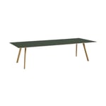 HAY CPH30 2.0 matbord 90x300 cm Green linoleum-lacquered oak