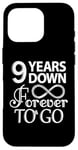 iPhone 16 Pro 9 Years Down Forever To Go - 9th Wedding Anniversary Day Case