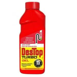 Destop - Turbo, gel javel déboucheur super concentré, 5min., monodose - Le flacon de 500ml