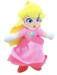 Johnny's Toys Super Mario 7 In Character Plush Princess Peach Toy New With Tag