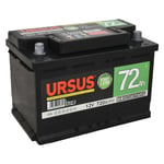 1 X BATTERIE DE VOITURE START & STOP URSUS 60 AH - mm 242 x 175 x 190