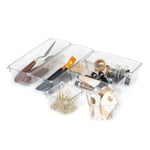 6-Piece Drawer Desk Fridge Organiser Set