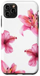 Coque pour iPhone 11 Pro Max Collage de fleurs estivales Tiger Lily Hibiscus Hawaii Beach