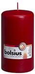 Philips Lighting Bolsius Lot de Bougies Pilier Bougies colorées Pillar Candle 150 x 80 Rouge vin