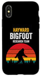 Coque pour iPhone X/XS Hayward Bigfoot équipe de recherche, Big Foot