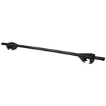 Carpoint - barres de toit universelle twinny logico key 120cm acier noir