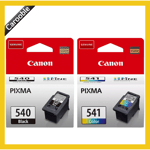 Genuine Canon PG540 & CL541 Ink Cartridges - For Canon PIXMA MG4250