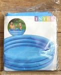 Kids - Three Ring Inflatable Paddling Pool - Blue - 45" x 10" - Age 2+ Brand New