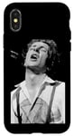 Coque pour iPhone X/XS The Clash Live Joe Strummer par Virgina Turbett