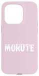 Coque pour iPhone 15 Pro Morute Aesthetic Poupée effrayante + Adorable Horreur Goth Crocs