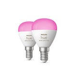 Philips Hue Ljuskälla E14 WCA 5.1W Luster 2-Pack