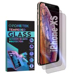 2x Anti-Spy TEMPERED GLASS Screen Protector Cover for Apple iPhone XS