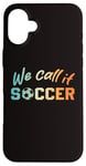 iPhone 16 Plus North America we call it soccer ball boy girl 2026 football Case